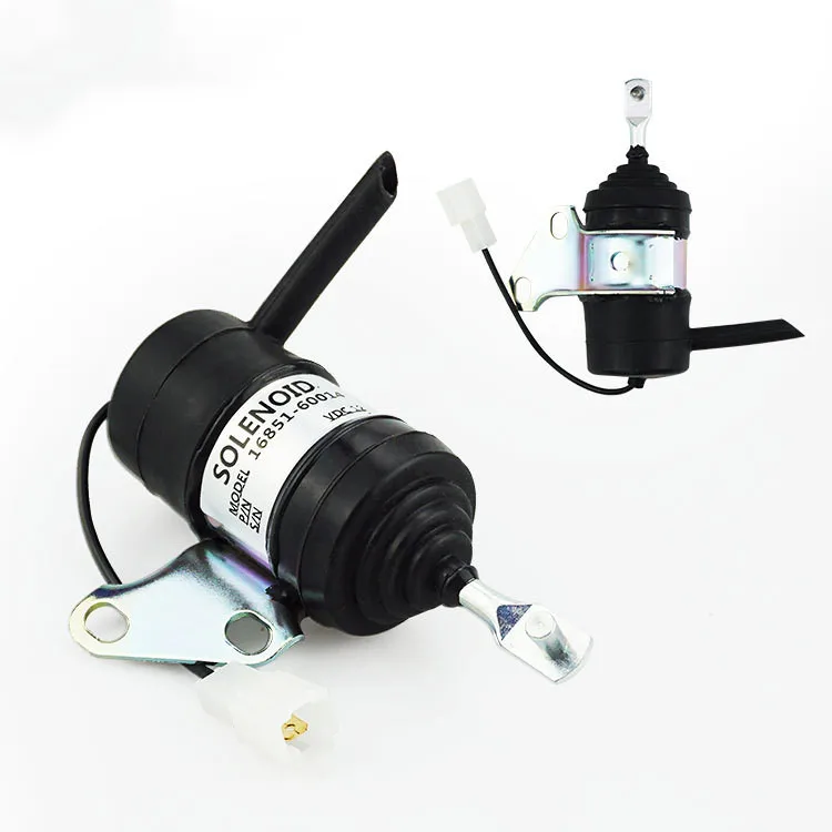 For Kubota Fuel Shut Off Solenoid 16851-60010 B7410D 16851-60014 052600-4531 for Denso B7410D BX1500D BX1800D BX1830D BX2230D
