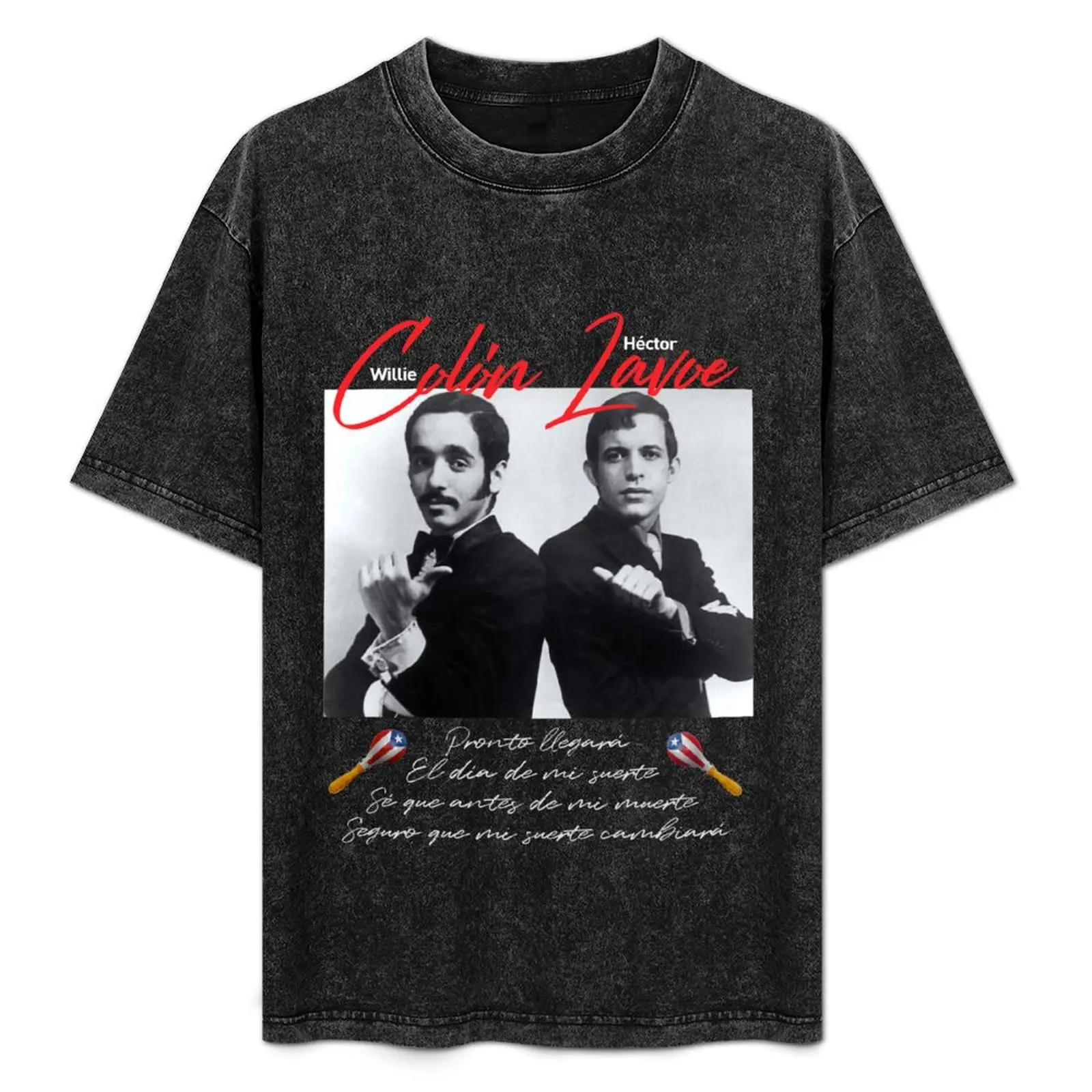 

Willie Colon, Hector Lavoe - El dia de mi Suerte. Fania T-Shirt Big Size Simple T-Shirt