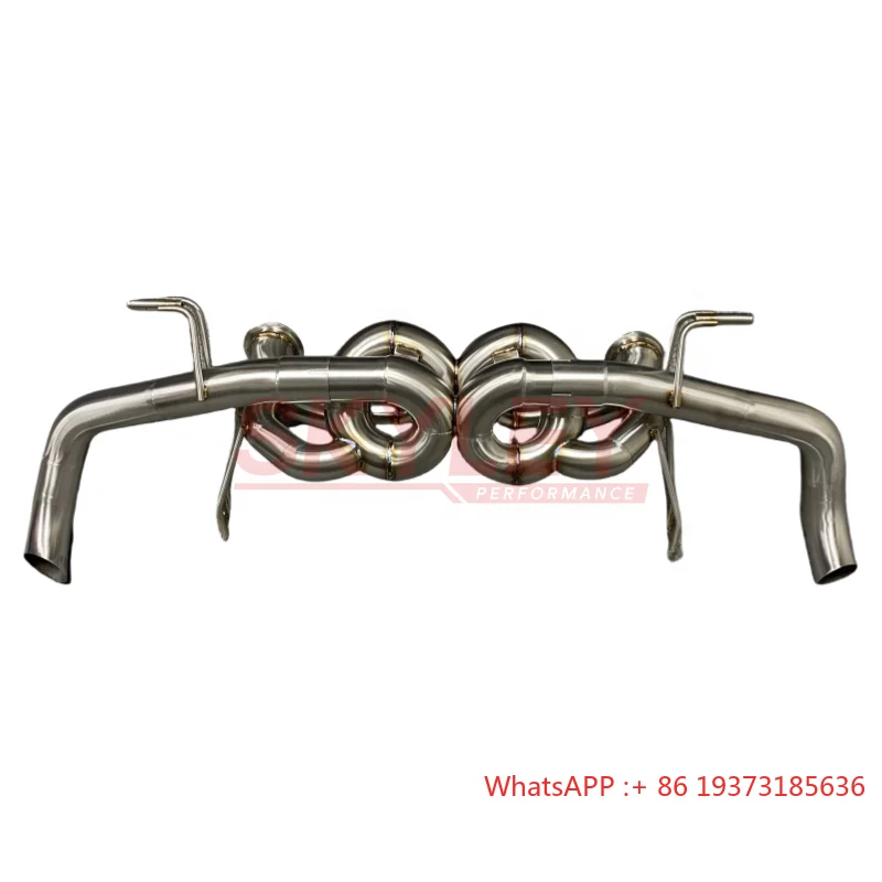 Hochleistungs-Racing-Catback-Auspuff für Audi R8 V10 Gen 2, Sport-Auspuffanlage True F1