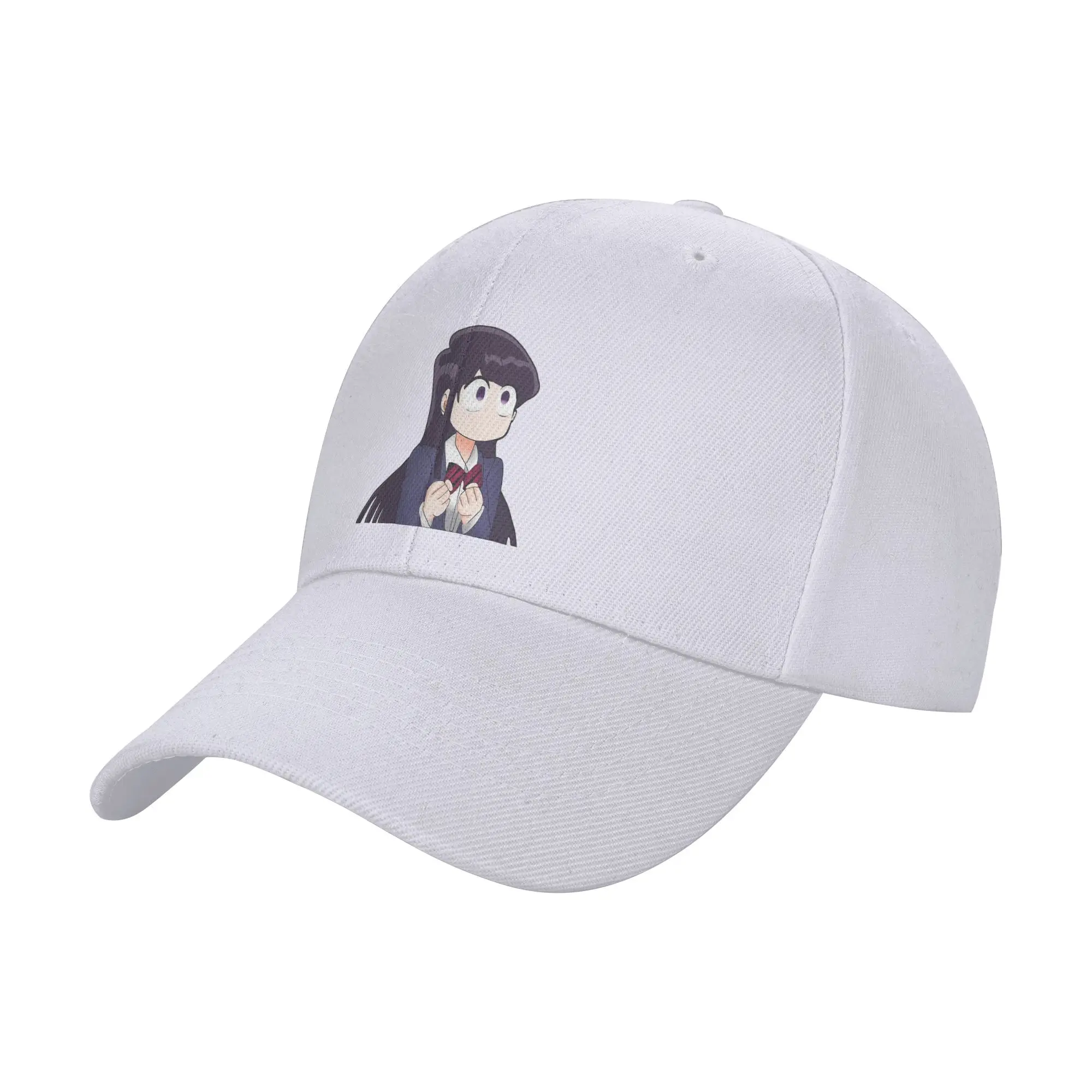 Kawaii Komi Komi-San Cant Communicate Trendy Baseball Cap Sunbathing Unisex Casual Hat