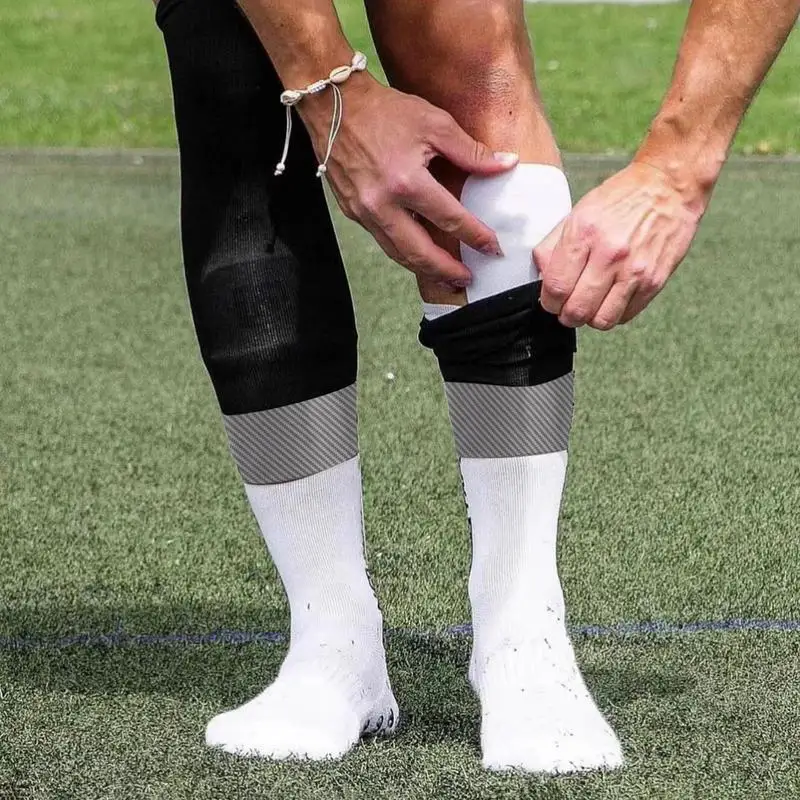 

Силиконовый держатель Shinguard для футбольной экипировки, ремни на лодыжку, 2 шт., фиксированные ремни, защита для голени, противоскользящие держатели для голеностопа