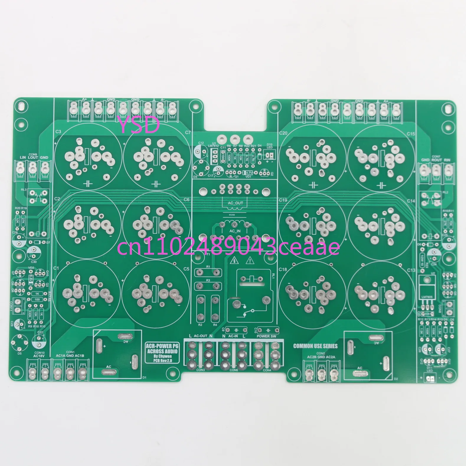 Speaker Protection Soft Start Rectifier Filter Power Supply Board Kit Channels For 4B 28B