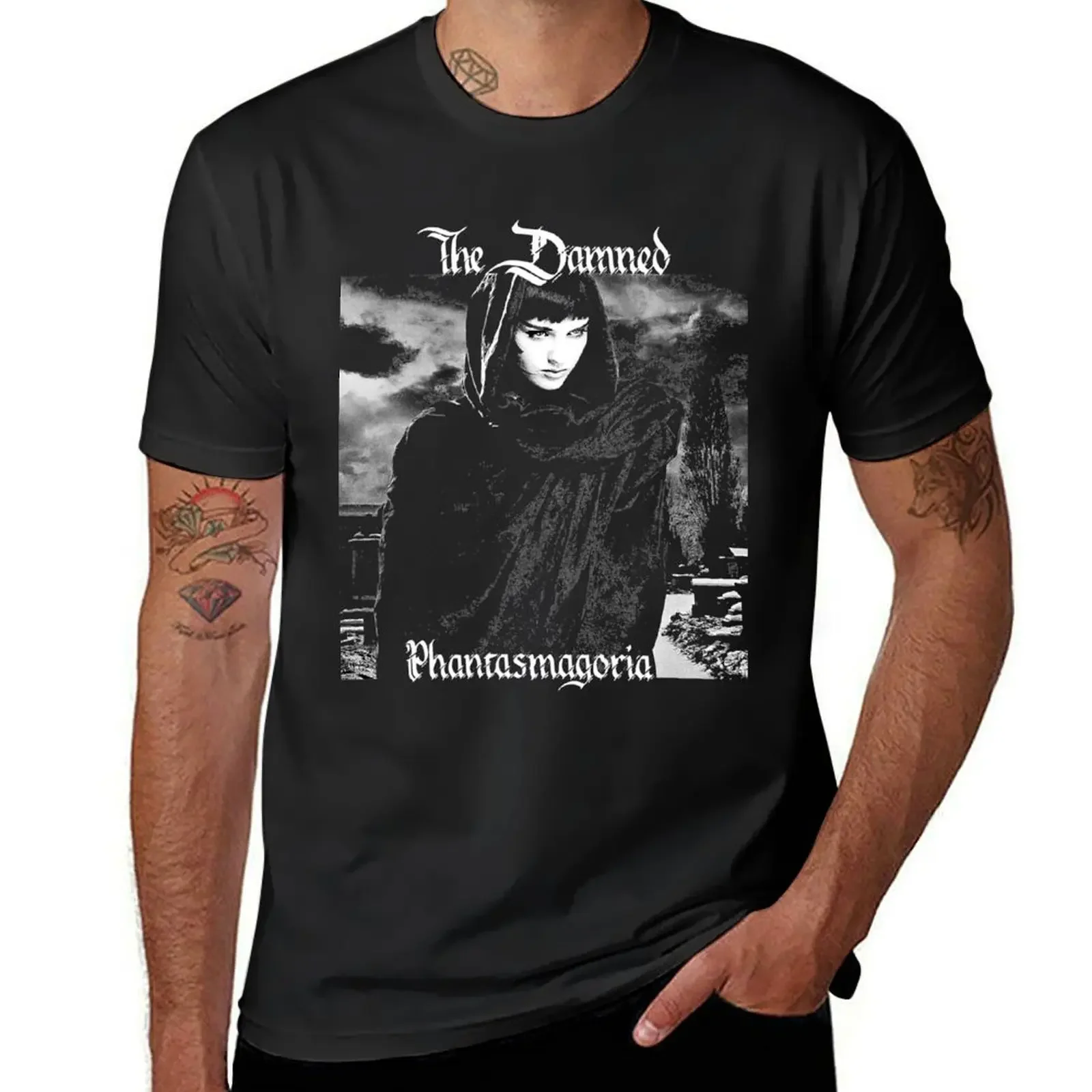 The damned phantasmagoria T-Shirt baggy shirts vintage clothes black t shirts for men