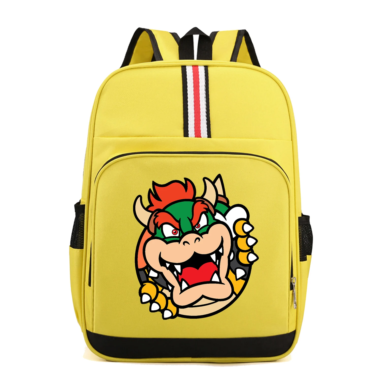 Super Mario Bros New Backpack Schoolbag Cute Cartoon Anime Schoolbags Fashion Children Backpack Student Large-capacity Bags Gift