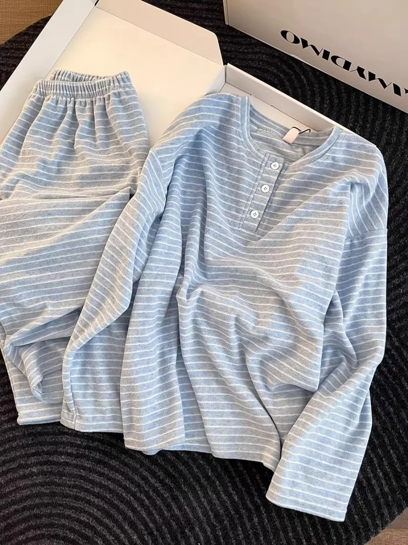 

Пижамные комплекты для пар: женские льняные пижамы с радужным дизайном для утреннего кофе, прочные, качественные, с завязками спереди, коротким рукавом и брюками, прохладные