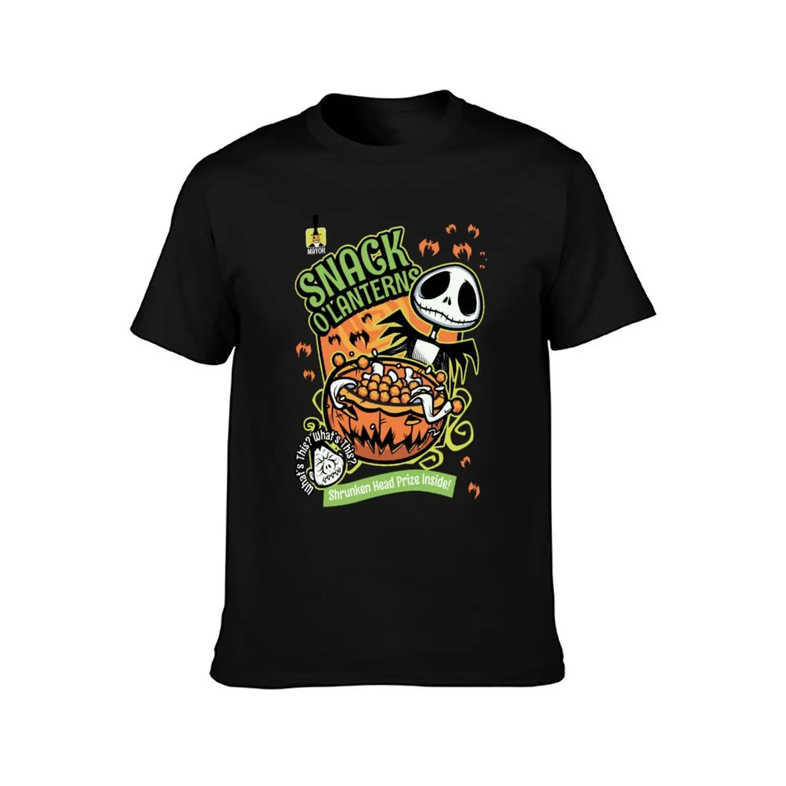 Snack O_Lanterns! T-Shirt basketball graphic tees Blouse mens graphic t-shirts