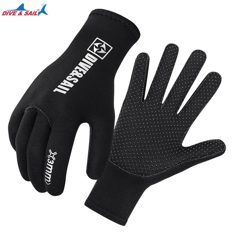 

New 5MM Diving Gloves Thickened Non-Slip Wear-Resistant Rescue Surfing Sailing Fishing Gloves Winter Diving Suit Gloves