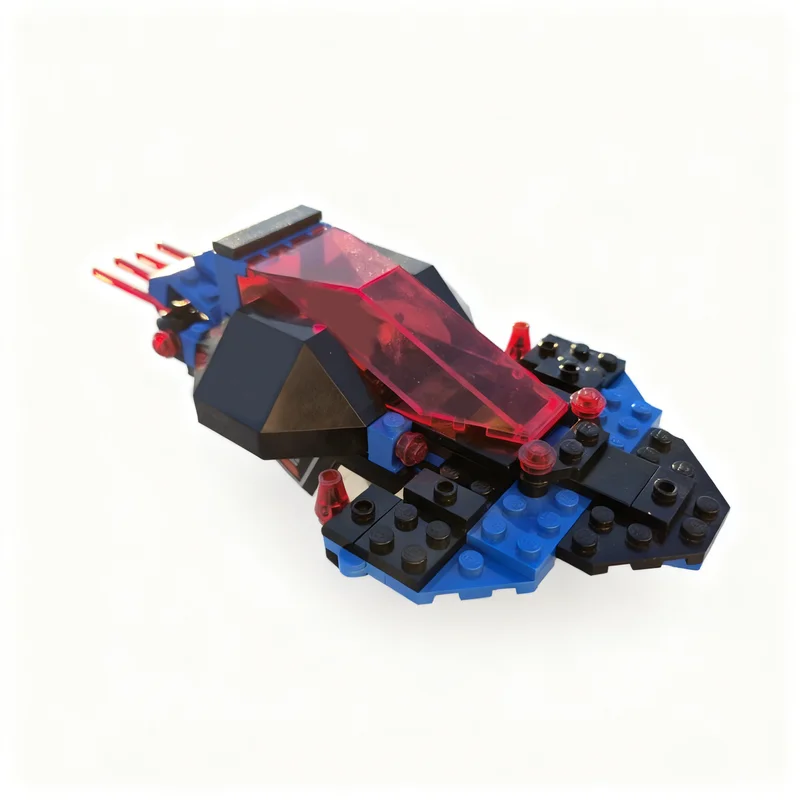 121pcs MOC Space Police I SP Arrow Interceptor Model Building Blocks Construction Festival Gift Toys Idea Education Brick