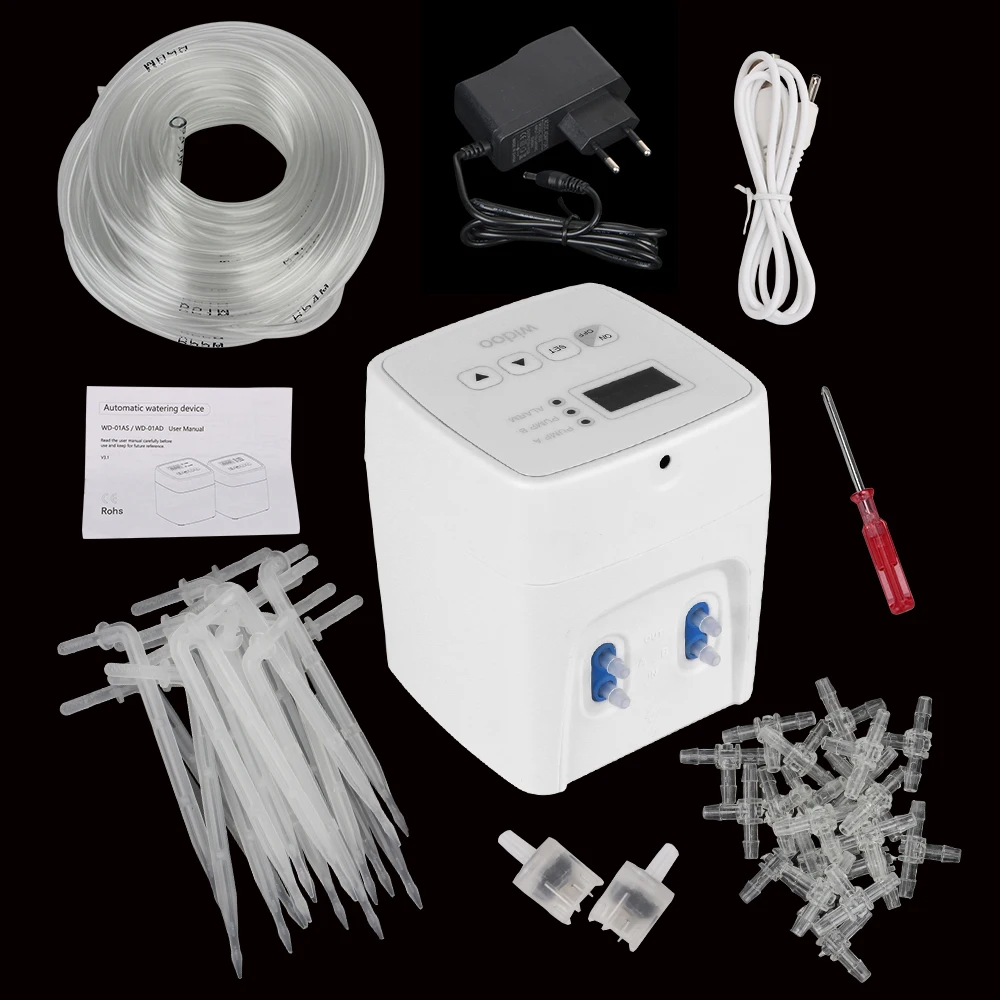 

Automatic Watering Timer Irrigation Controller for Flowers Garden Self-Watering Pump Intelligent Drip Irrigation System Set