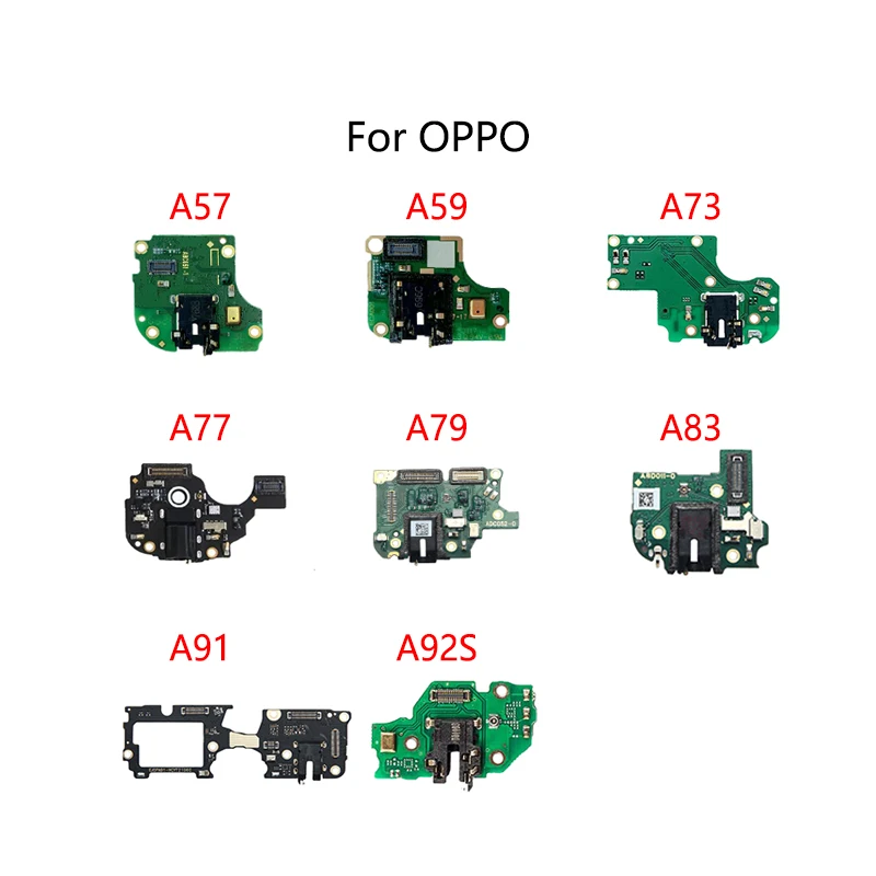 Headphone Jack Earphone Microphone Board Module Signal Antenna Connect Flex Cable For OPPO A57 A59 A73 A77 A79 A83 A91 A92S