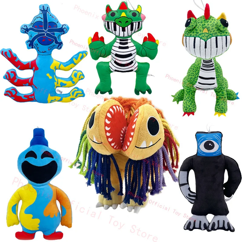 30cm Poppyed Pianosaurus Song peluche dibujos animados juego de pesadilla Yarnabys León Plushie Huggy Wuggy almohada de peluche suave muñeca niños juguete