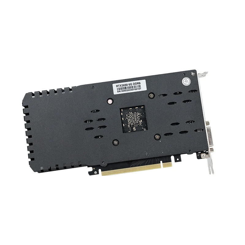 SEJISHI NVIDIA RTX3050 6GB Dual Fan Black Gaming Graphics Card GDDR6 96Bit 6G DP NVIDIA Radeon GPU RTX 3050 kartu grafis DIY