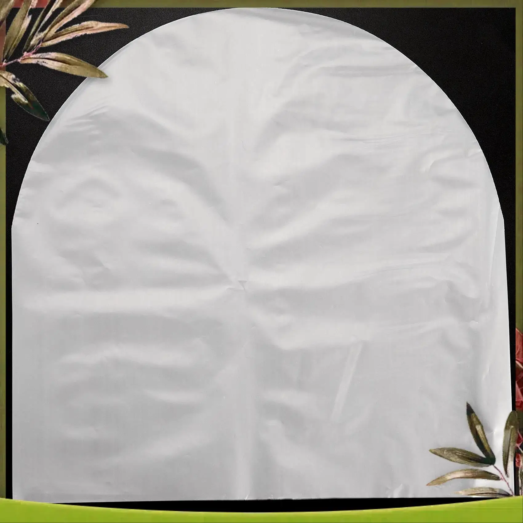 ABDW-12 بوصة مسجل فينيل حامي LP سجل أكياس بلاستيكية مكافحة ساكنة سجل الأكمام الخارجي الداخلي البلاستيك واضح 300 قطعة