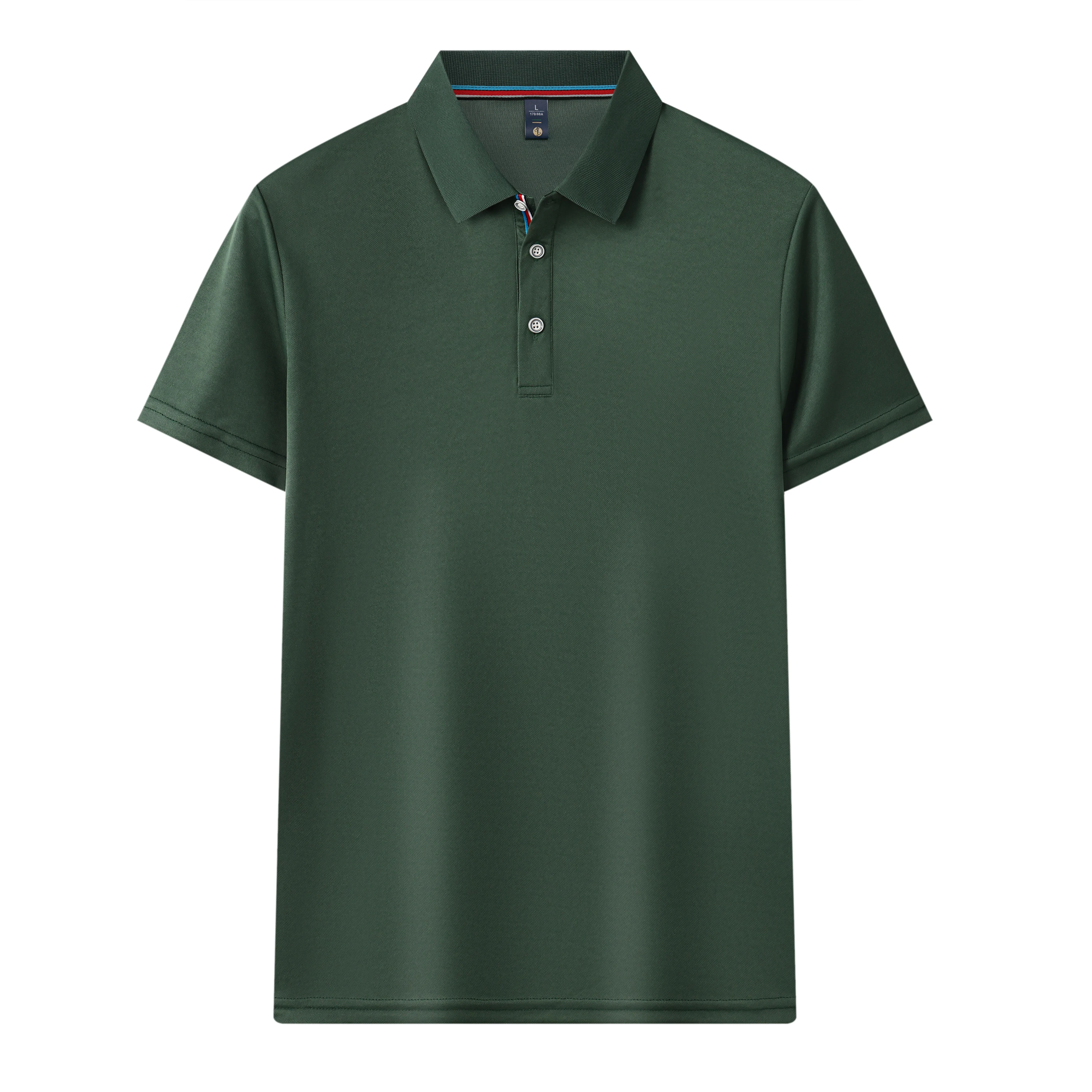

Men's and Women's Polo Shirts Summer Solid Color T-shirts Casual Business Brand High-quality Lapel Short Sleeves