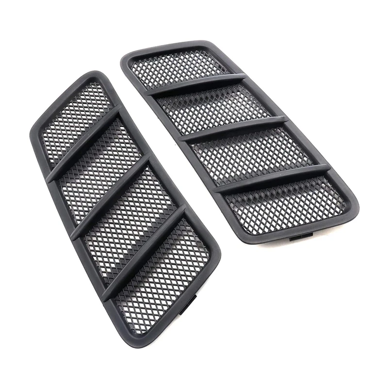 Hood Vents, Left And Right Side Air Grille Cover For Mercedes Benz W166 GL/ML-Class 2012-2015 1668800105 1668800205