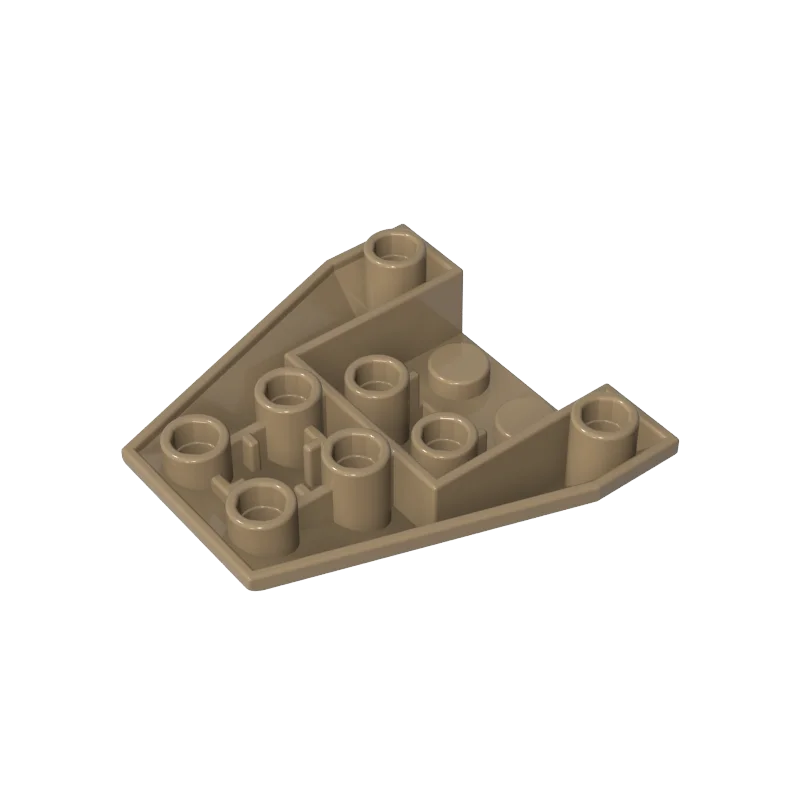 Gobricks 1 Pcs MOC Wedge Sloped Inverted 4 x 4 Bricks Compatible With 13349 Model Building Blocks Parts Kids Birthday Toys Gifts - Image 5