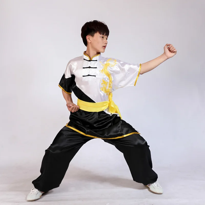 

Одежда для боевых искусств, детская одежда для тренировок, групповая одежда, костюм кунг-фу, спортивная одежда с короткими рукавами для тренировок