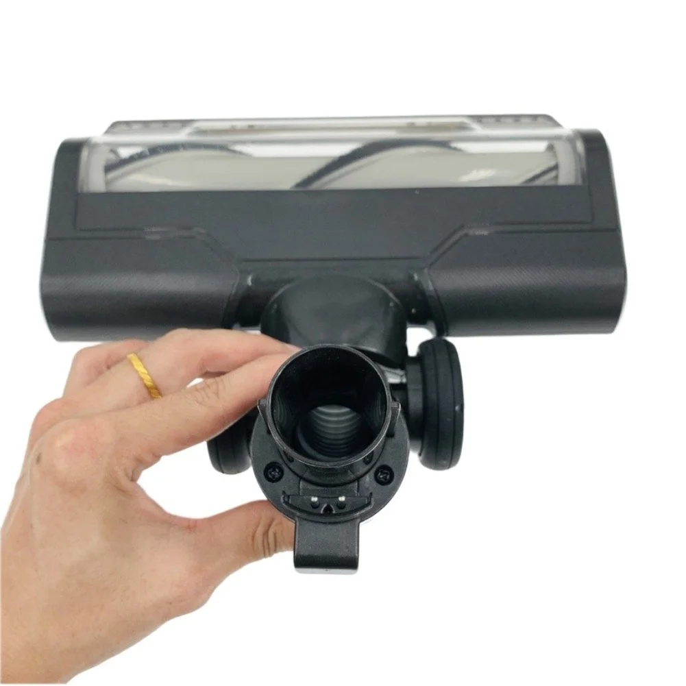 For Electric Vacuum Cleaner Brush Head With LED For Redkey P7 P7 Flooring Types LED Dust Detection Hard To Reach Corners
