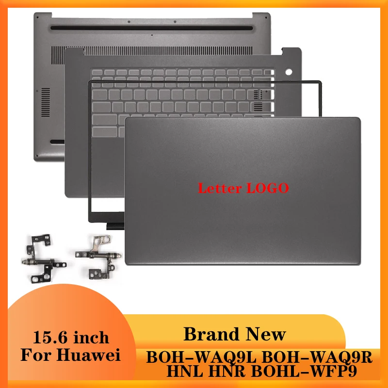 Laptops LCD Back Cover Front Bezel Hinge Palmrest Bottom Case For Huawei Matebook D15 BOH-WAQ9L WAQ9HNL WAQ9HNR WAQ9R BOHL-WFP9