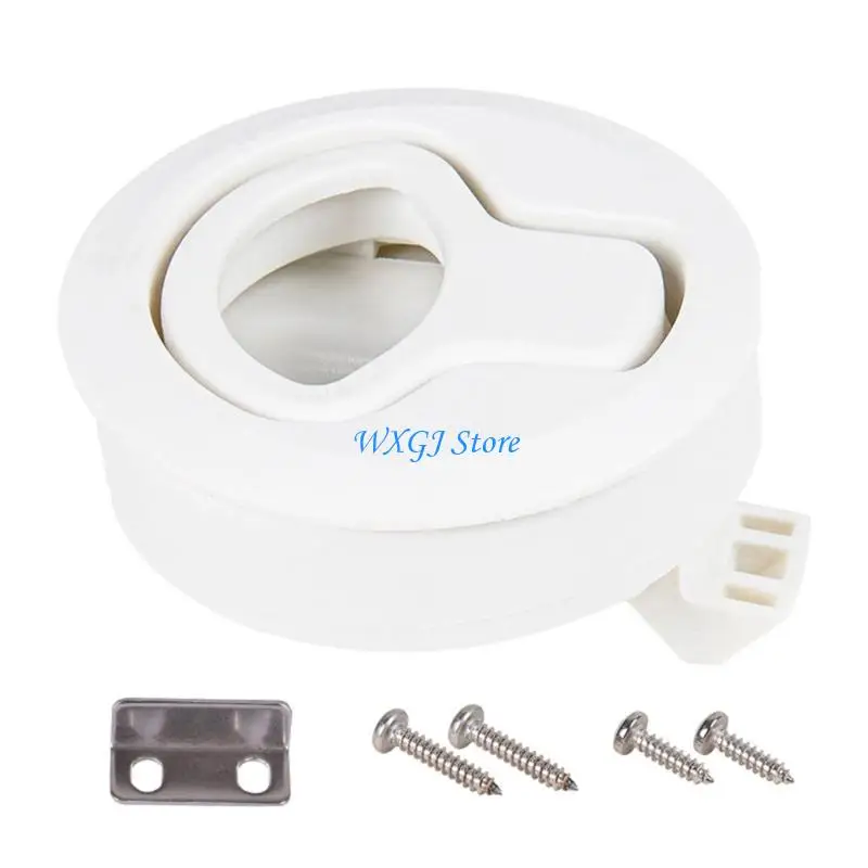 37JE Marine Grade ABS Flush Handle Waterproof Boat Floor Fastener Tool Less Mounting Quick Fixing for Camping Vehicle
