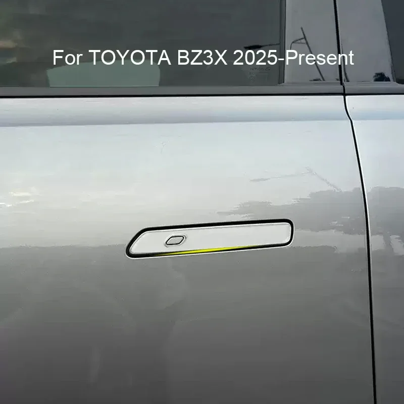トヨタ-bz3x-2025-現在用-4-個車のドアドリップ接着剤ハンドルカバーアンチスクラッチ防水耐久性のある自動車外装アクセサリー