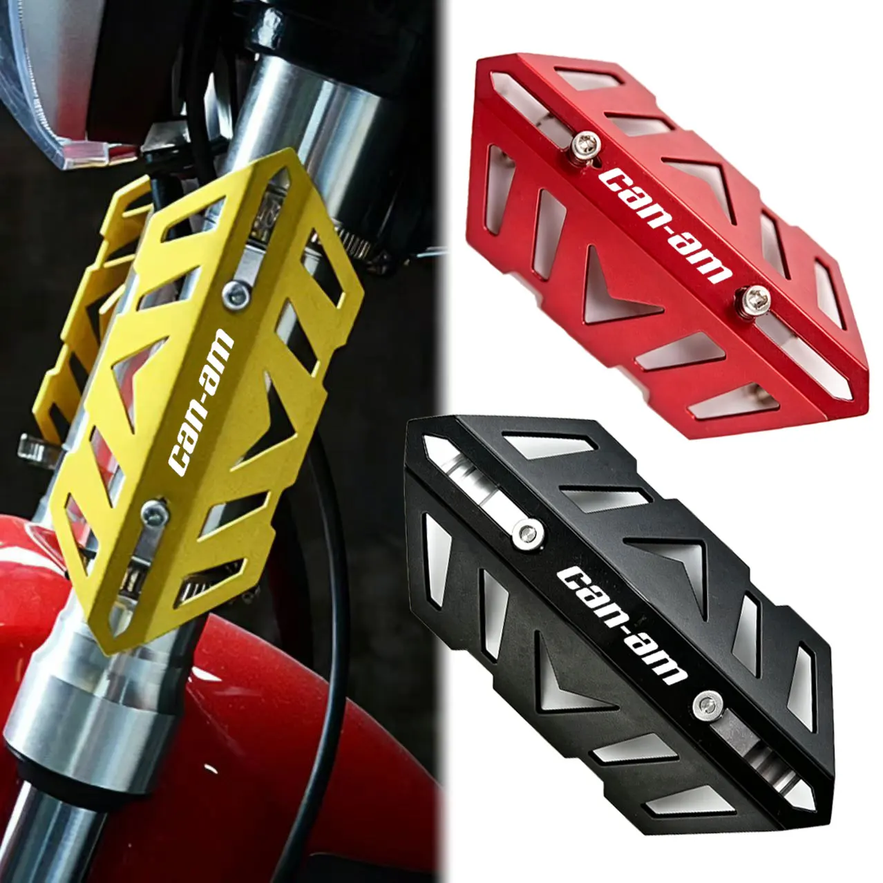 Motorcycle For Can Am Outlander 1000 Ryker 900 Renegade 800 Canam Maverick X3 Spyder front fork protective cover decoration