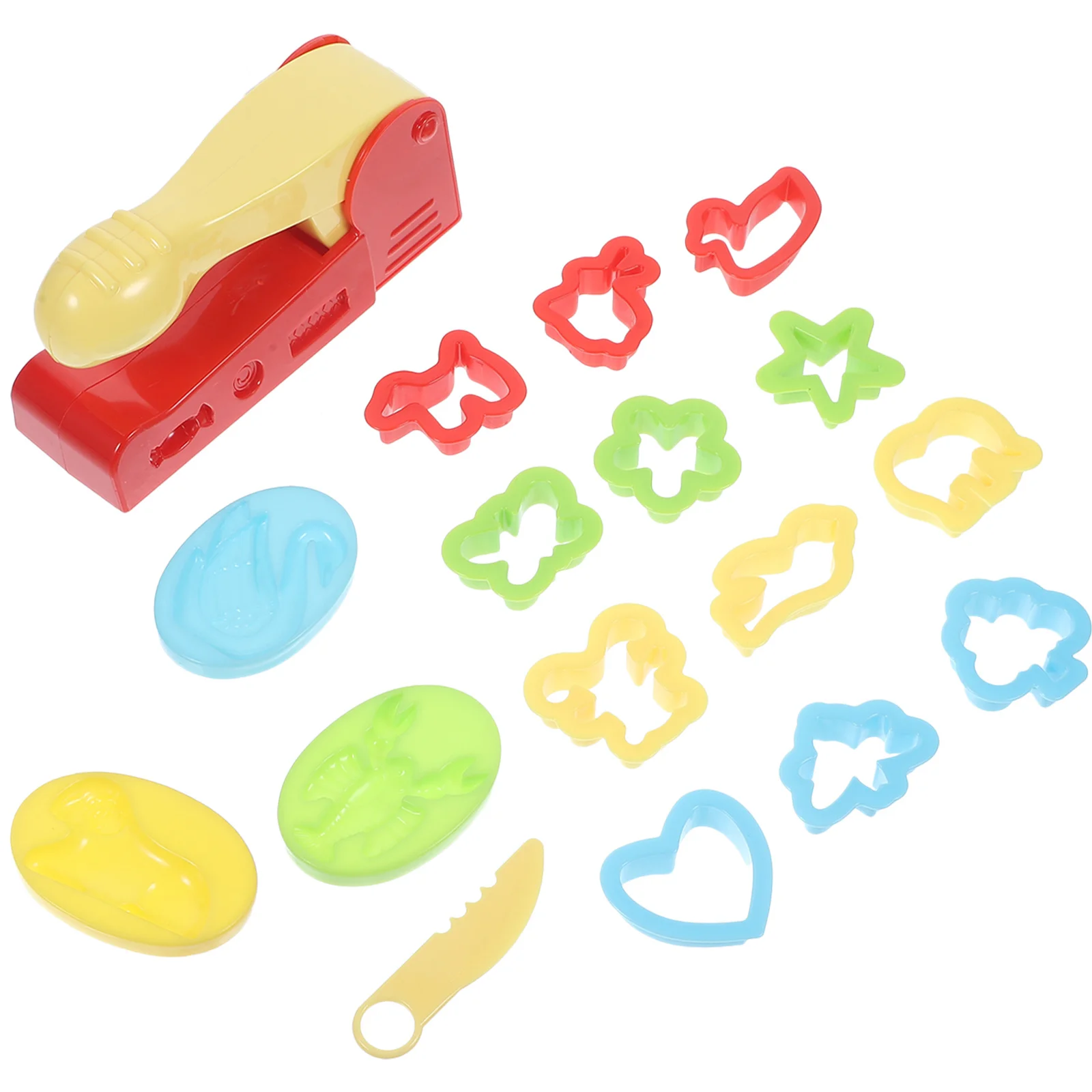 31Pcs DIY Colored Clay Tools Plasticine Mold Set Educational Plaything Develop Imagination Hands Coordination DIY Clay Molds