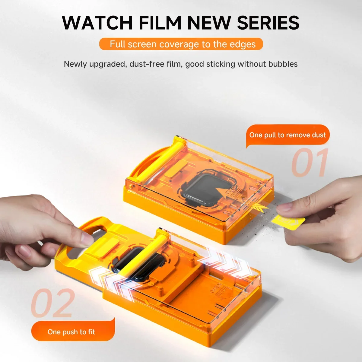 1Set High Quality Ceramic Film For Apple iWatch ultra 2 49MM Series 10 46mm 7 8 9 6 5 4 SE 45mm 44MM 41mm 40mm Screen Protector image 3