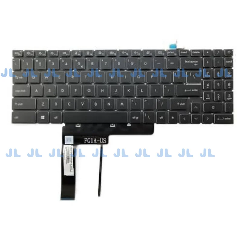 

LI+ New FG1A-US Backlit Keyboard NSK-FG1ABN For MSI GL66