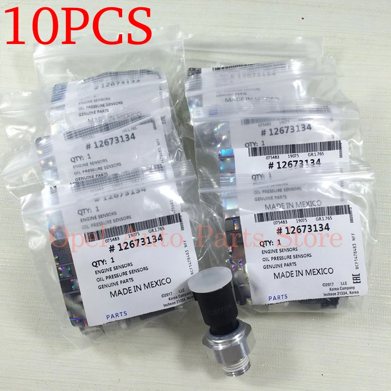 10PCS Engine Oil Pressure Sensor For Cadillac Chevrolet Silverado Savana Trailblaz GMC Pontiac G8 12673134