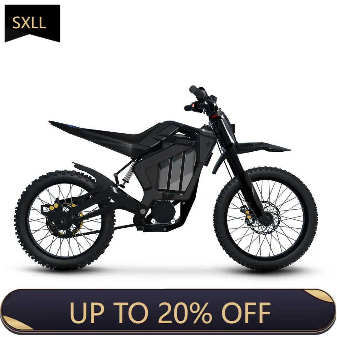 

SXLL Champ 3000W brushless motor electric off-road vehicle professional grade suspended mountain snow wide tire motorcycle