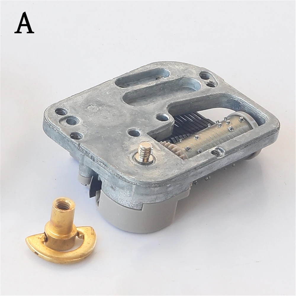 Mini 18 Tones Music Box Movement, DIY Musical Box Accessories, Clockwork Type Music Movemen, Toy Assembly Materialst