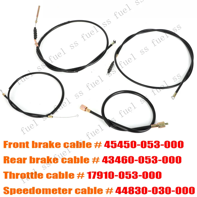 S+ Brake 66- 68 Throttle Speedometer Cable For Honda Trail 90 CT90 K0 44830-030-000