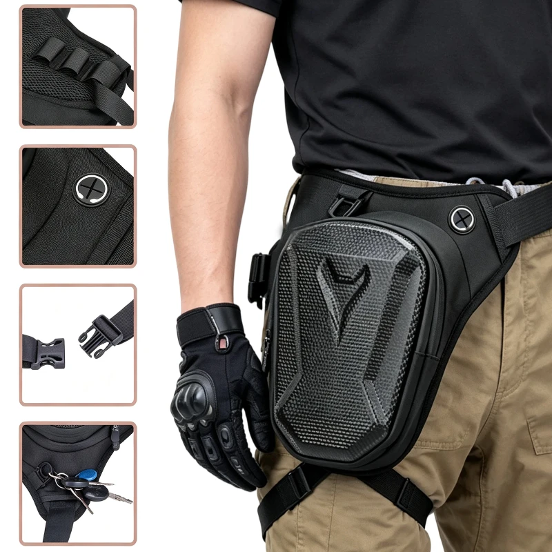 حقيبة ساق للدراجات النارية، حق - مراجعة Men'S Accessories Drop Shipping وسعره