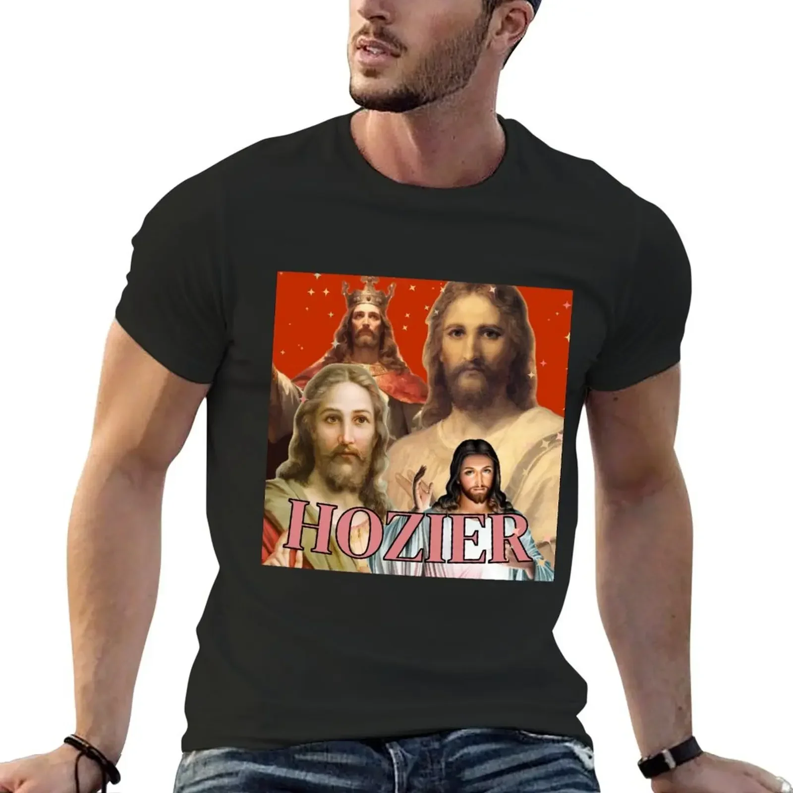 Hozier Jesus T-Shirt essential t shirt anime tshirt oversized graphic tee vintage t shirts funny t shirts for men