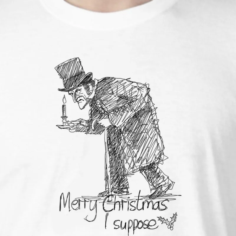 

Scrooge, , Christmas,Scrooge_00000817- hand-drawn pattern T-shirts for both men and women in summer 2025 new tee