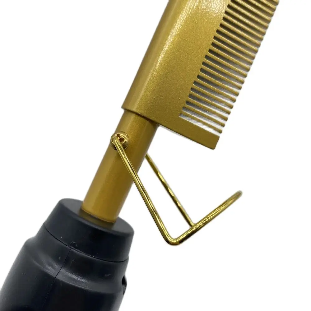 Hot Comb Stijltang Borstel Hot Comb Drukken Elektrische Warmte elektrische haarborstels Styling Tools