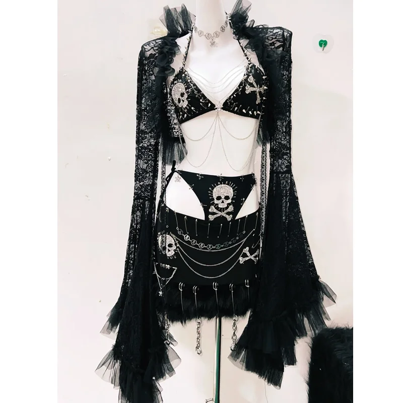 Gothic Tank Tops Punk Tank Tops y2k clothes y2k crop top gothic