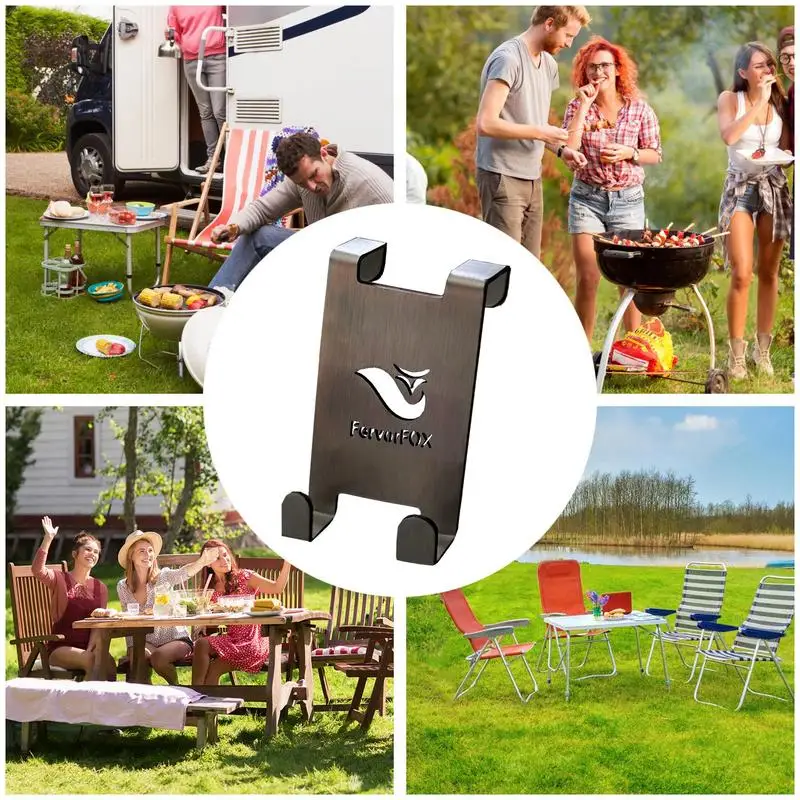 Держатель для резервуара, портативный мини-держатель для пропана, крючок для подвешивания, товары для кемпинга, для приготовления пищи на открытом воздухе