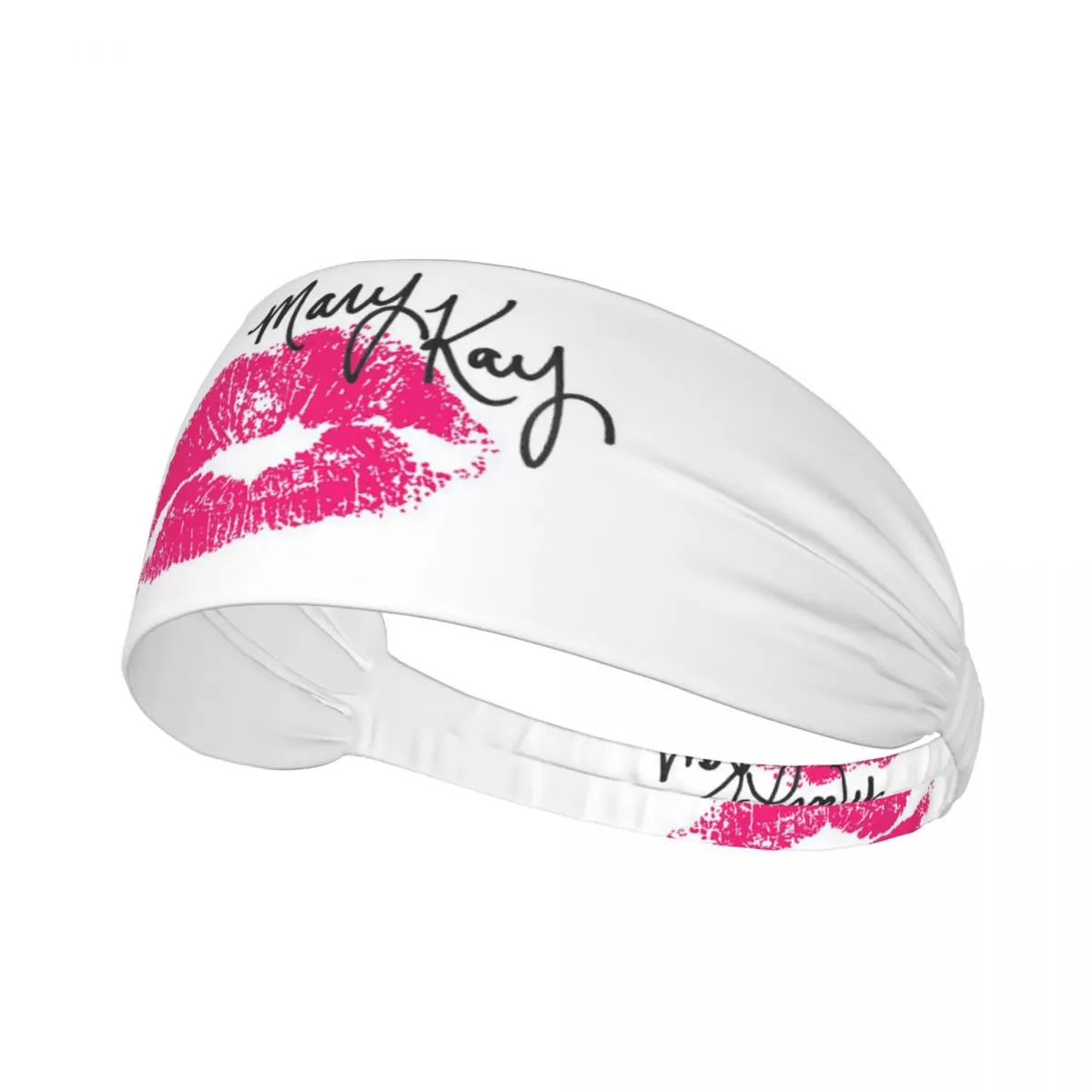 

Custom Mary Kay Cosmetics Sweatband for Men Women Quick Drying Sports Sweatband Gym Yoga Running