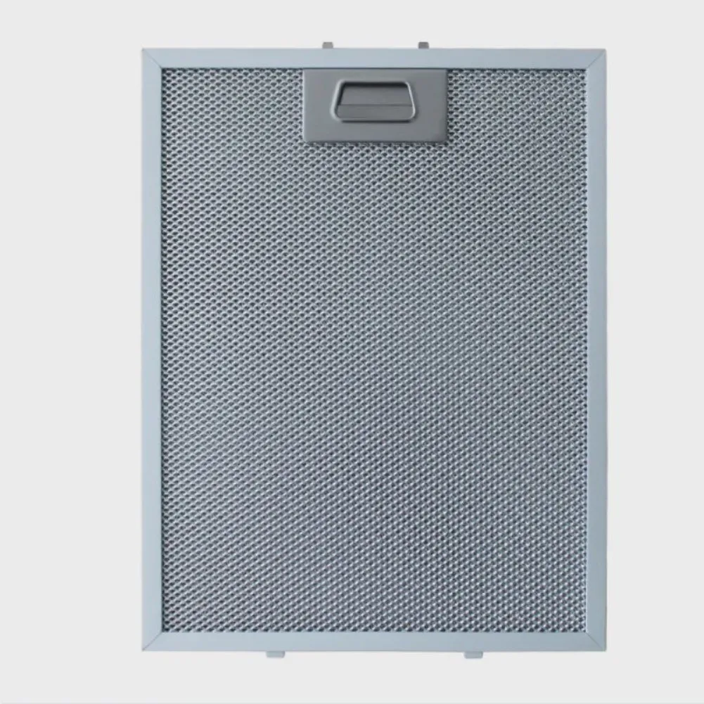 1PC Range Hood Filter 340x257mm Suitable For Grease Filtering Range Hoods Metal Mesh Cooker Hood Grease Filter