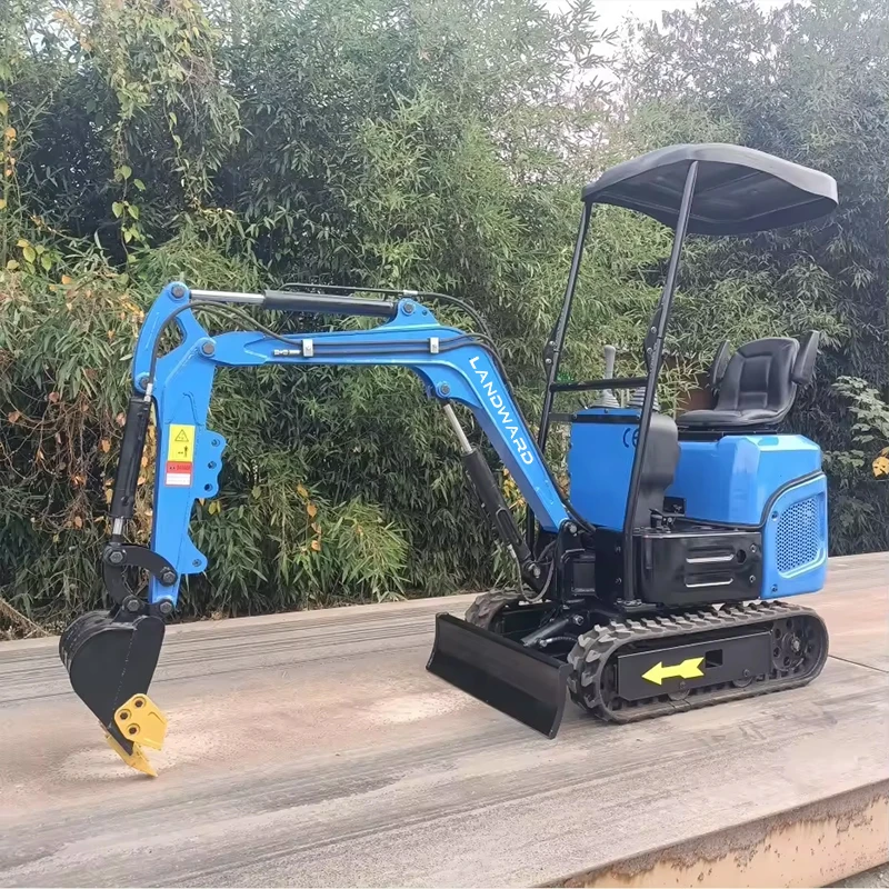 Mini Excavator 1.2 ton  2 Ton Customized Free Shipping Multi-function Kubota Engine Digger Farm Euro 5 Small Crawler Excavators