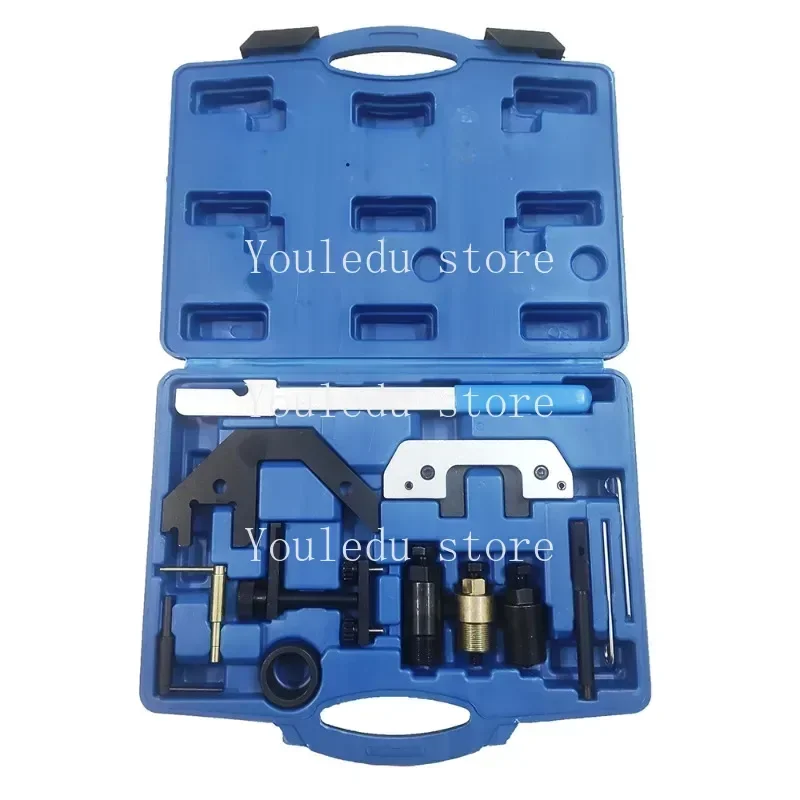 13Pcs Engine Timing Tool Kit For Bmw M41 M51 M47 M57 TU T2 E34 to E93 For Land Rover Diesel Engines Professinal Master Kit