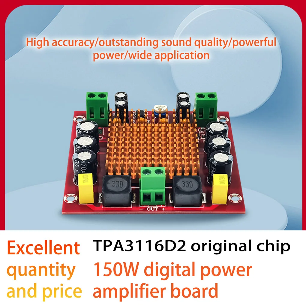 Power Amplifier Board Replacement Adjustable Amp Module Audio Equipment