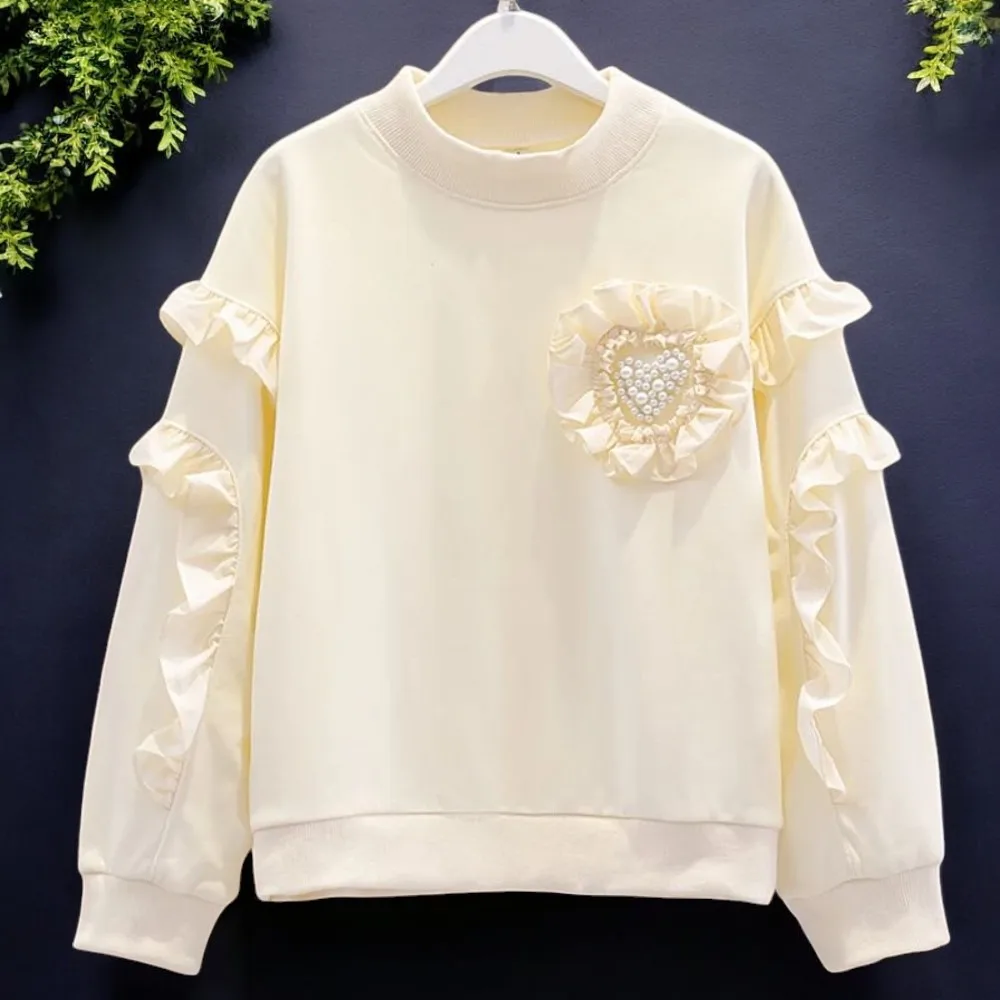 Spring Shirts for Girls White School Clothes Girls Blouses Long Sleeve Kids Tops Cotton Children Clothes Vestidos 8 10 12 Years