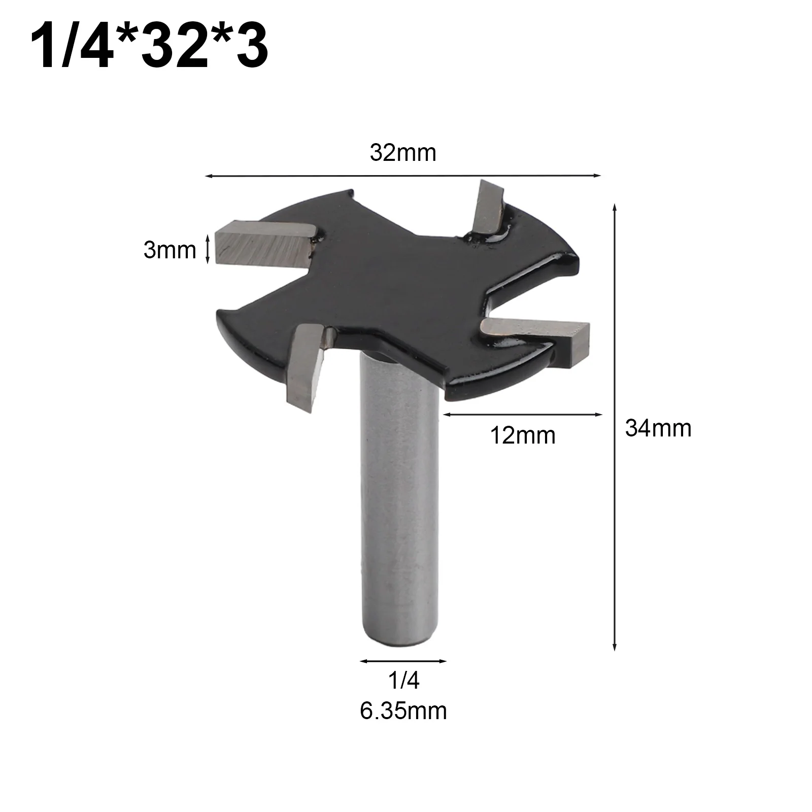 Cutting Tool CNC Router Bit Solid Hardened Steel Router Bit For Woodworking Projects Milling For DIY Enthusiasts
