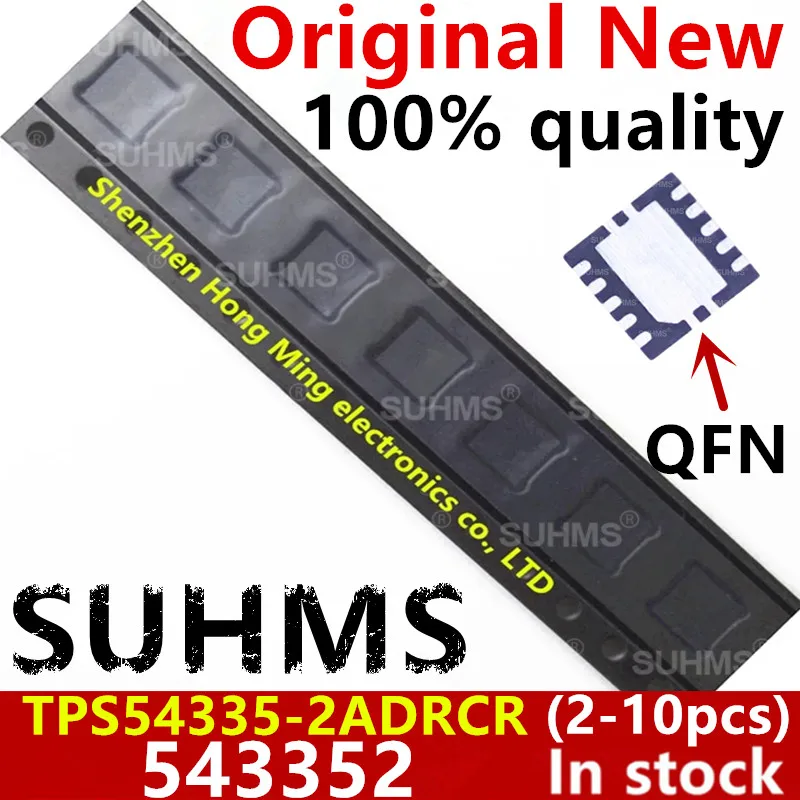 

(2-5piece)100% New TPS54335-2ADRCR IC TPS543352 543352 QFN-10