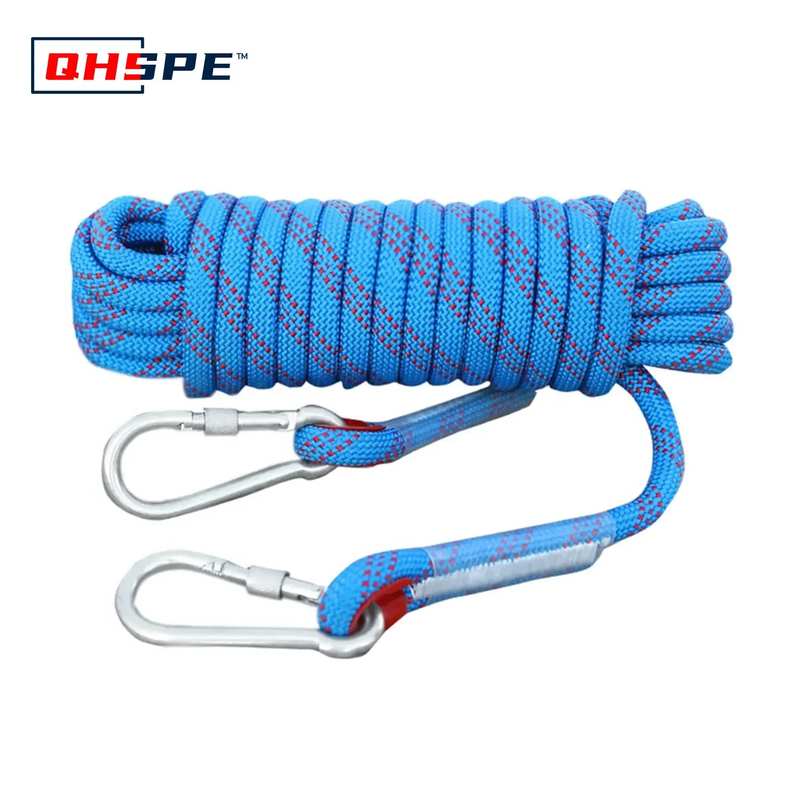 15M/25M/35M Outdoor Static Rope Tomshoo 10mm Climbing Rope for Fire Rescue Safety Escape Climbing Attachment Rugged and Safe