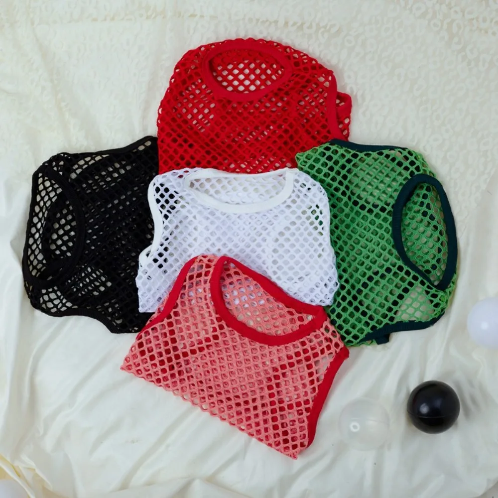 

Fashion Summer Thin Pet Mesh Vest Sleeveless Comfortable Dog T-shirt Sun Protection Cool Breathable Pet Clothes Pet Supplies