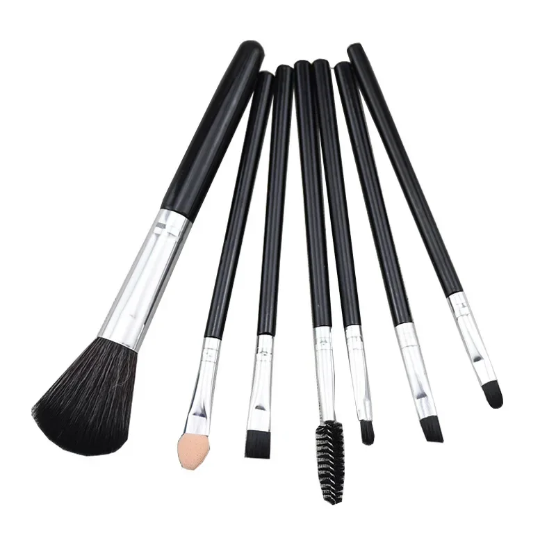 7 pezzi/set pennelli per trucco professionale cipria in polvere ombretto fondotinta fard labbra sopracciglio pennelli per trucco strumento cosmetico